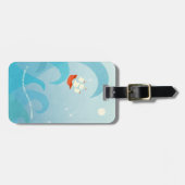 Nautic Sailing Quote Boat Art Individuelle Name Gepäckanhänger (Vorderseite horizontal)