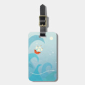 Nautic Sailing Quote Boat Art Individuelle Name Gepäckanhänger (Vorderseite vertikal)