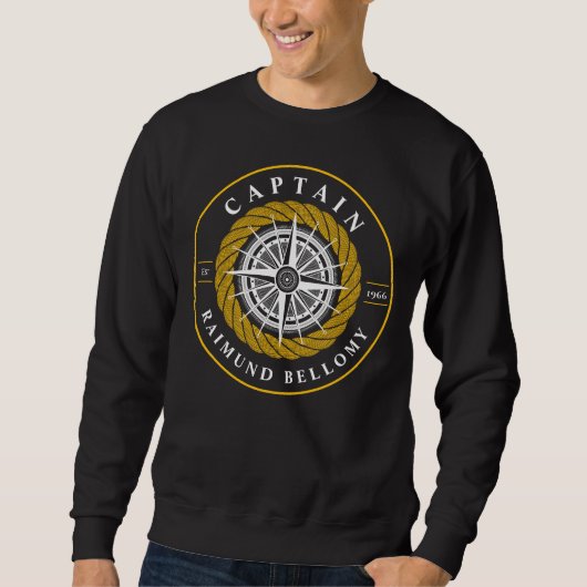 Nautic Sailing Sweatshirt (Vorderseite)