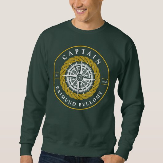 Nautic Sailing Sweatshirt (Vorderseite)