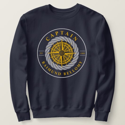 Nautic Sailing Sweatshirt (Design vorne)