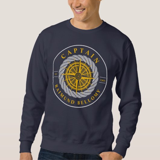 Nautic Sailing Sweatshirt (Vorderseite)