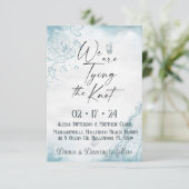 Nautic Save the Date (Stehend Vorderseite)