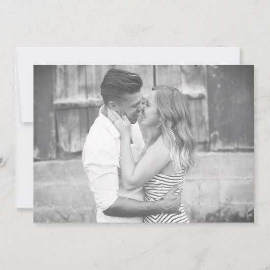 Nautic Save the Date | Die Bindung des Knotens (Rückseite)