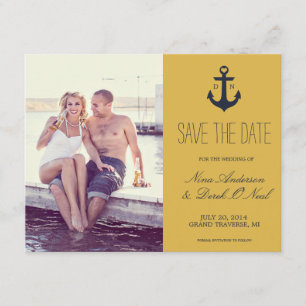 Nautic Save the Date   Hochzeit