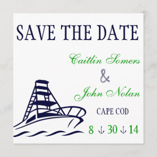 Nautic Save the Date Wedding