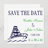 Nautic Save the Date Wedding (Vorne/Hinten)
