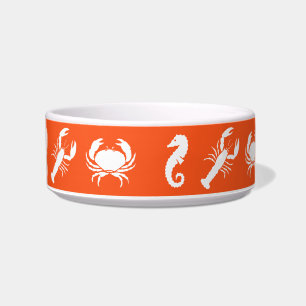 Nautic Sea Animals Muster Hummerkrabbe Seepferd Napf