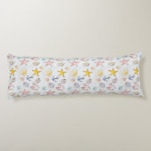 Nautic Sea Seashells Starfish Zuhause Bedding Seitenschläferkissen (Rückseite)