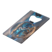 Nautic Seepferd Starfish Fantasy Bottle Opener Geldbeutel Flaschenöffner (Vorderseite Schrägansicht)