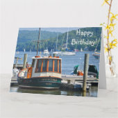 Nautic Special zum Geburtstag Karte (Gelbe Blume)