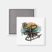 Nautic Splash Magnet (Vorderseite/Rückseite)