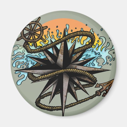 Nautic Splash Magnet (Vorne)