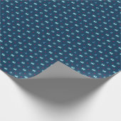 Nautic Star Pattern Geschenkpapier (Ecke)