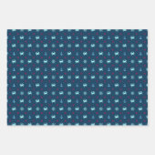 Nautic Star Pattern Geschenkpapier Set (Vorderseite 3)