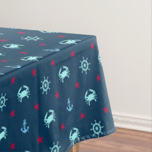 Nautic Star Pattern Tischdecke
