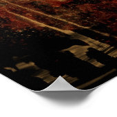 Nautic Star Red Poster (Ecke)