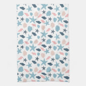 Nautic Starfish Geschirrtuch (Vertikal)