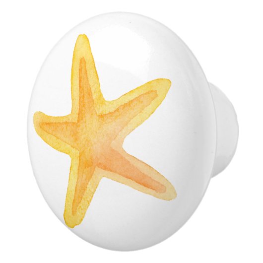 Nautic Starfish Keramikknauf (Rechts)