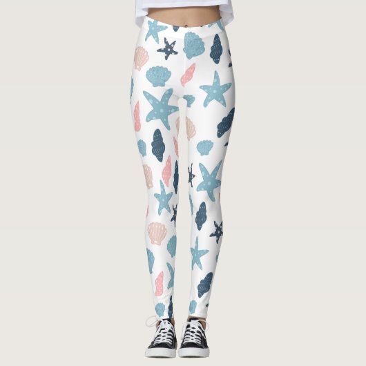 Nautic Starfish Leggings (Vorderseite)