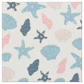 Nautic Starfish Stoff (Nahaufnahme)