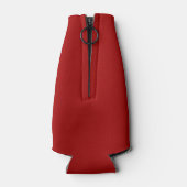 Nautic Stars Rope Boat Name Anchor Red Flaschenkühler (Rückseite)