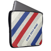 Nautic Strip Laptop Sleeve (Vorne Rechts)