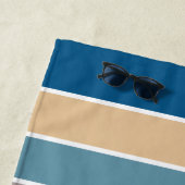 Nautic Stripes Custom Mono Strandtuch (Beispiel)
