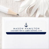 Nautic Style Anchor | RÜCKSENDEADRESSE (Insitu)