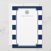 Nautic Theme Ship Rad Office Stationary Mitteilungskarte (Vorderseite)