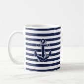 Nautic Themed Gifts Classic Tasse Anker (Links)