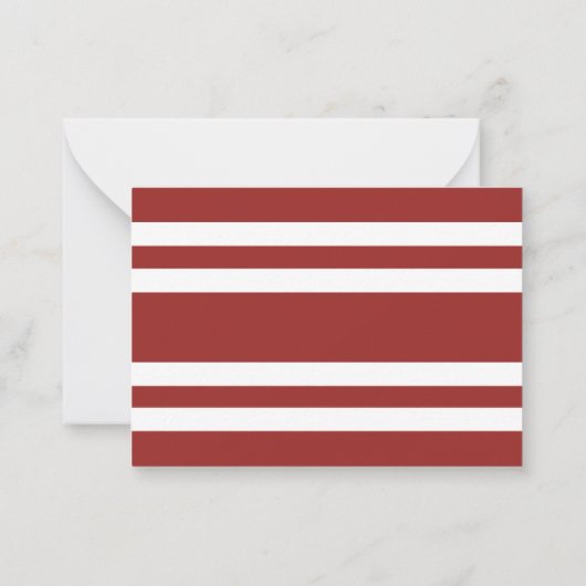 Nautic Themed Light House Name Personalisiert Mitteilungskarte (Rückseite)