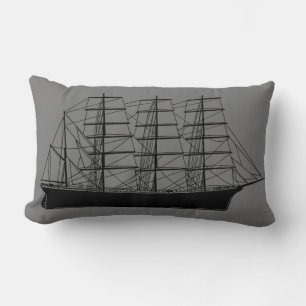 Nautic Themed Throw Kissen