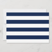 Nautic Themed | Vintage Ankerbeteiligungspartei Einladung (Rückseite)