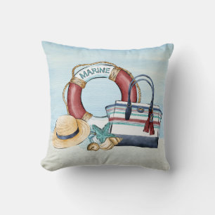 Nautic Throw Pillow Kissen