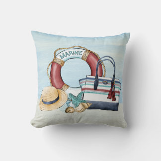 Nautic Throw Pillow Kissen