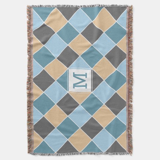 Nautic Tiles Custom Monogram Wire Decke (Vorderseite Vertikal)