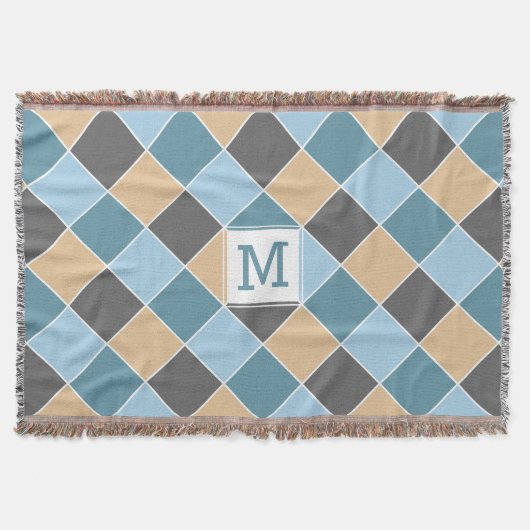 Nautic Tiles Custom Monogram Wire Decke (Vorderseite)