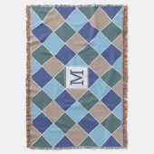 Nautic Tiles Custom Monogram Wire Decke (Vorderseite Vertikal)