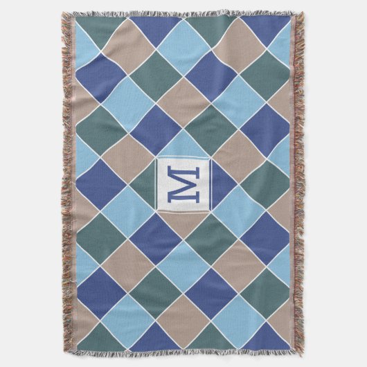 Nautic Tiles Custom Monogram Wire Decke (Vorderseite Vertikal)