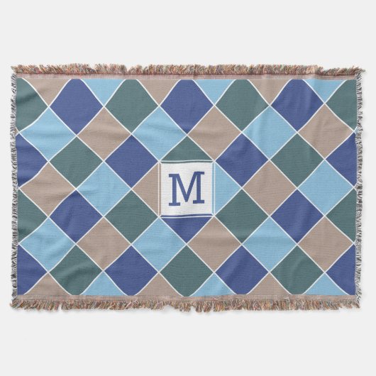 Nautic Tiles Custom Monogram Wire Decke (Vorderseite)