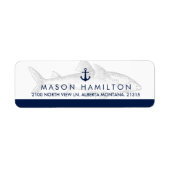 Nautic Vintag Great White | RÜCKSENDEADRESSE (Vorne)