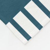 Nautic Voyager Best Sailor Dark Blue Fleecedecke (Ecke)