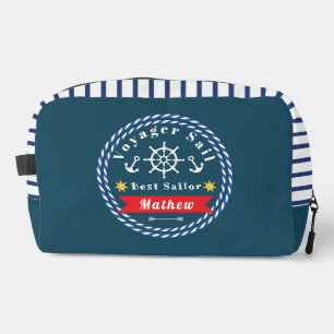 Nautic Voyager Best Sailor Dark Blue Waschbeutel