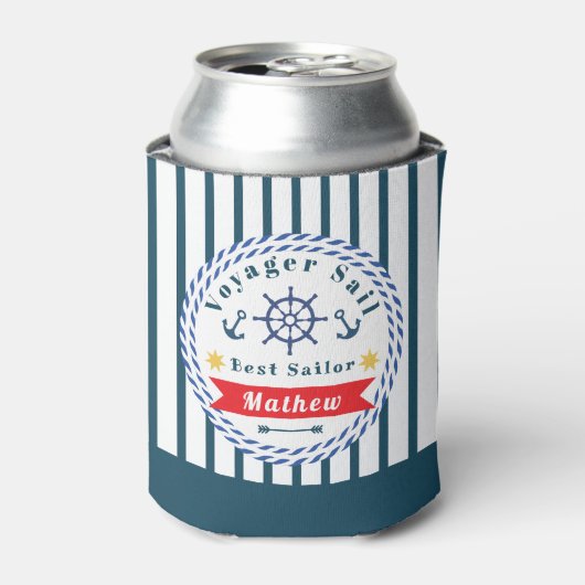 Nautic Voyager Best Sailor White Dosenkühler (Kanne Vorderseite)