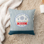 Nautic Voyager Best Sailor White Kissen (Decke)