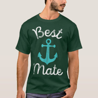 Nautic Wedding Bride Grooms Man & Trauzeugen Gesch T-Shirt
