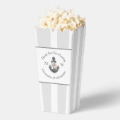 Nautic Wedding Floral Anchor Silver Gray Geschenkschachtel (Geplatzt)