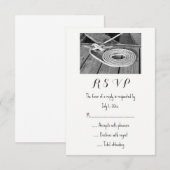Nautic Wedding RSVP Karte (Vorne/Hinten)