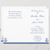 Nautic Wedemony Program Flyer (Vorne/Hinten)